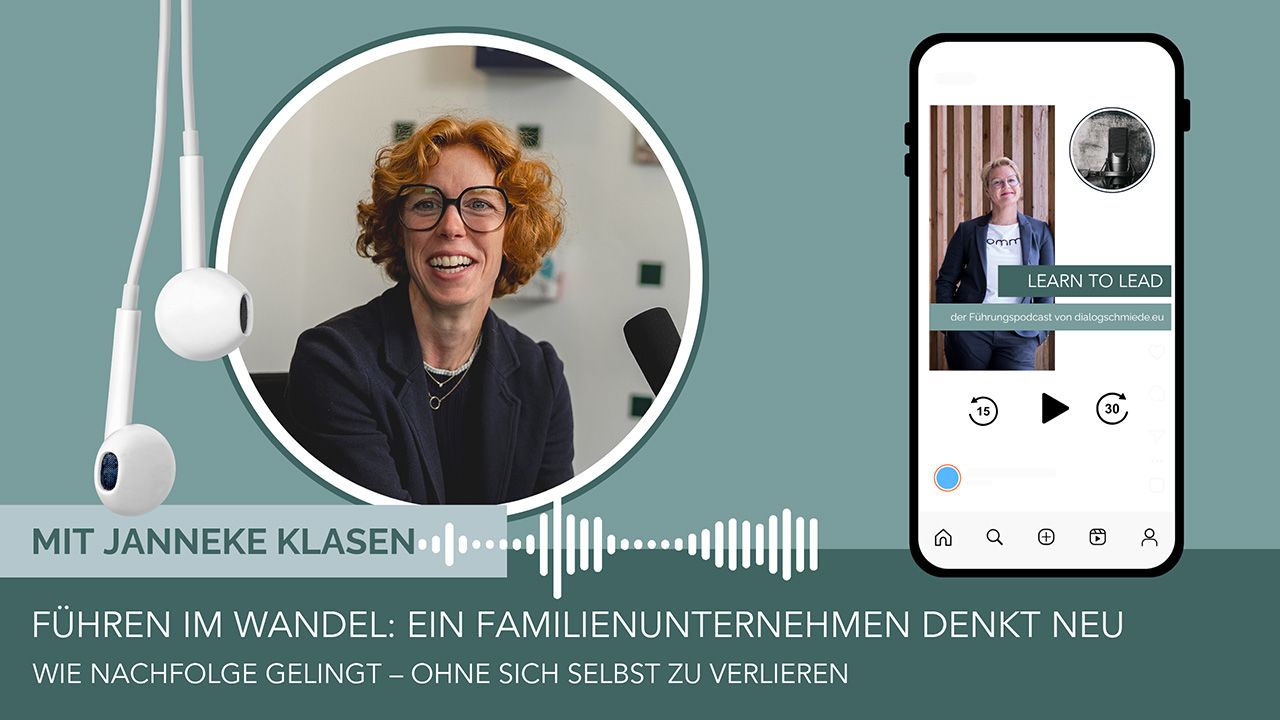 Coverbild des Dialogschmiede Podcasts: Führen im Wandel: Wie Janneke Klasen ihr Familienunternehmen neu denkt